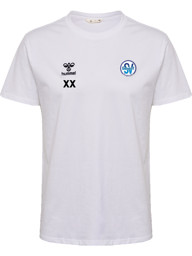 Zeige Details für hmlGO 2.0 Baumwoll-Shirt - Herren / blaues Logo Bild von hmlGO 2.0 Baumwoll-Shirt - Herren / blaues Logo