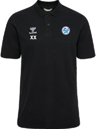Zeige Details für hmlGO 2.0 Baumwoll-Polo - Herren / blaues Logo Bild von hmlGO 2.0 Baumwoll-Polo - Herren / blaues Logo
