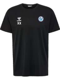 Zeige Details für hmlGO 2.0 Baumwoll-Shirt - Kinder / blaues Logo Bild von hmlGO 2.0 Baumwoll-Shirt - Kinder / blaues Logo