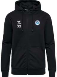 Zeige Details für hmlGO 2.0 Baumwoll-Zip Hoodie - Kinder / blaues Logo Bild von hmlGO 2.0 Baumwoll-Zip Hoodie - Kinder / blaues Logo