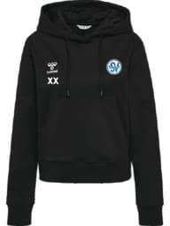 Zeige Details für hmlGO 2.0 Baumwoll-Hoodie - Damen / blaues Logo Bild von hmlGO 2.0 Baumwoll-Hoodie - Damen / blaues Logo