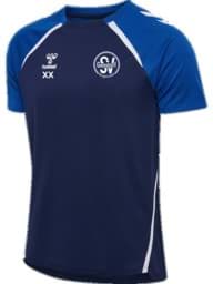 Zeige Details für hmlLEAD 2.0 Jersey S/S - Herren / weißes Logo Bild von hmlLEAD 2.0 Jersey S/S - Herren / weißes Logo